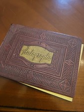 Vintage 1940 Autograph Friendship Album 50+ Handwritten Messages WWII Era CA picture