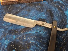 Antique J & J Maxfield Sheffield Men's Shaving Straight Razor picture