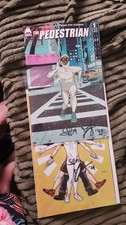 [MEGA RARE] signed variants of issue 1 and 2 of the pedestrian comics picture