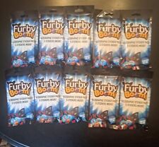 Furby Boom Holographic Sticker Packs - Lot Of 10 Pkgs picture