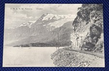 Antique C.R. & N.W. Railway Alaska Postcard E.A. Hegg Albertype Co Collotype picture