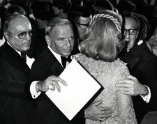 Jilly Rizzo Frank Sinatra Barbara Sinatra and Henry Kissinger Old Photo picture