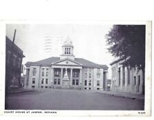 c1941 Court House Jasper Indiana IN Postcard picture