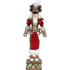 Mark Roberts Christmas 2023 Royal Nutcracker, Small - 23.5 Inches - Holiday picture