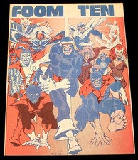 FOOM #10 FN/VF 7.0 Early New X-Men App MARVEL COMICS Predates GSX #1 VINTAGE picture