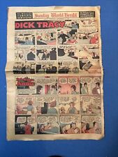 Dick Tracy 1953 Sunday World-Herald 15”x21” Complete Sunday Comics Nebraska picture