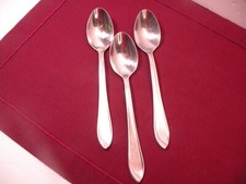 Set Of 3 Cambridge Stainless Chino Teaspoons 6 7/8