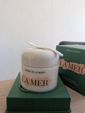 LA MER Creme De La Mer Moisturizing Cream 3.4oz Glass JAR Container+Box+Spatula picture