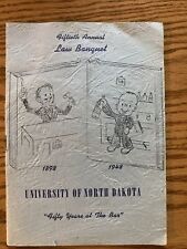 1948 UND University North Dakota School of Law 50th Annual Banquet NAMES Alumni picture