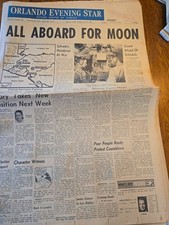 Vintage Newspaper July 15, 1969 