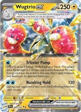 Wugtrio ex Double Rare Holo TEF 060/162 NM picture
