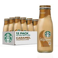 Starbucks Frappuccino Coffee Drink, Caramel, 13.7 fl oz Bottles (12 Pack) picture