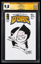 D’Orc #1 CGC SS 9.8 (2026) Blank Variant Signed & Sketched By Brett Bean picture