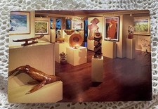 Vintage Hana Coast Gallery Hotel Hana Maui Hawaii Art Exhibit Postcard Unused picture