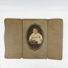 1924 New Orleans Creole Baby Photo Florestine Perrault Collins Bertrand Studio picture