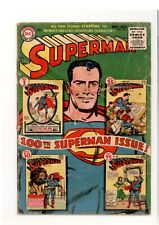 Superman 100 Lower Grade Complete Red Anson Appearance 1955 picture