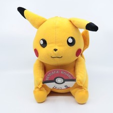 Vintage 1998 Banpresto Pokémon Pikachu Message Board Plush 9