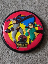 1994 The Adventures of Batman & Robin Frisbee Spectra Star 9” Vintage Frisbee picture