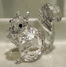 Vintage Swarovski Crystal Squirrel Figurine 011871 Woodland Friend  picture