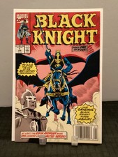 Black Knight #1 Newsstand 1st Solo Series Part 1 of 4 Marvel Comics picture