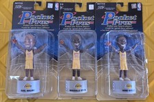 Rare - PSG Pocket Pros Lakers Mini Bobbleheads 3-Pack Kobe Shaq Karl Malone picture