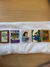 1995 Amada Disney Character Card Club Holo Prism 5 Card Lot Vintage Japan picture