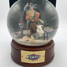 1999 PRCA NFR Las Vegas SnowGlobe Bull Rider Limited Edition 1528/1999 Non Music picture