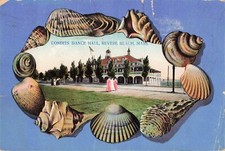 Condits Dance Hall Revere Beach Massachusetts MA Shell Border 1913 Postcard picture