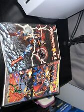 Avengers JLA 4 and 2 signed with certificate of authenticity  picture
