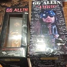 GG Allin Aggronautix ThrobbleheadFigure Bundle - 1989 Ed & 1991 picture