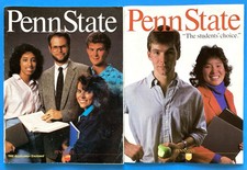 1987 Penn State College Info Booklet and Penn State Fold Out Brochure picture