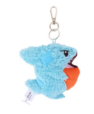 Pokemon Official Plush Doll Series : Fluffy Flat Gible 9cm Key chain Bag charm picture