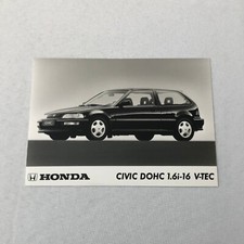 Honda Civic DOHC VTEC Car Factory Press Photo Photograph Print picture