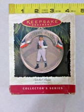 HALLMARK ORNAMENT Satchel Paige 3rd in Baseball Heroes Series 1996 Ships FREE picture