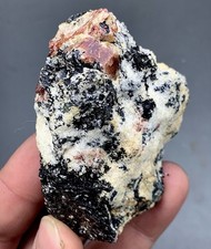 179 Gram Natural Zircon Crystal On Matrix From Pakistan 74x54x36mm picture