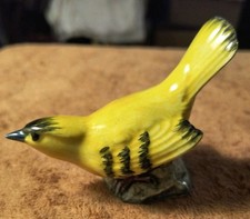 Vintage Stangl Pottery Wilson Warbler Bird Figurine 3597 No Damage picture