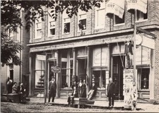 Men On Street in Steamboat Era Natchez Mississippi UNP Continental Postcard XM6 picture