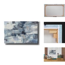Epic Graffiti 'In The Clouds Indigo and Grey' Canvas Art 26