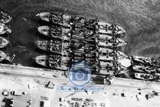 USS GILLIAM CLASS ATTACK TRANSPORTS PEARL HARBOR HAWAII 1946 4X6 PHOTO picture