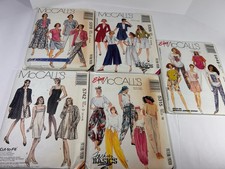 McCall's Sewing Pattern Lot 5 Misses 1980s 90s Skirts Tops Dress 5306 5315 5742 picture