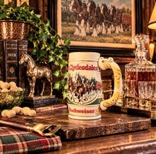 1983 Budweiser Holiday collection Beer Stein CS58 – 