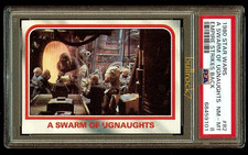 1980 Topps Star Wars Empire Strikes Back #82 A Swarm of Ugnaughts PSA 8 *2794 picture