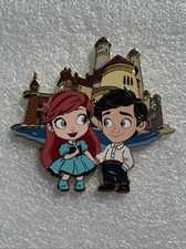 DaVinci Fantasy Pins - Kawaii Princess - Ariel & Eric - Little Mermaid - LE50 picture