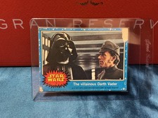 ULTRA RARE 1977 Star Wars Allens & Regina NZ Darth Vader #7 rarer ++ Scanlens picture
