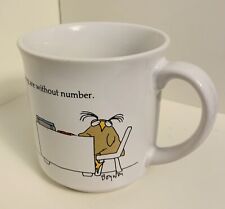 Vintage Sandra Boynton Little Joys Of Teaching Coffee Mug Cup Comic Animals picture