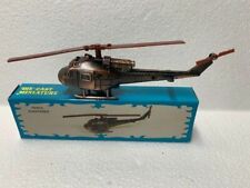 HELICOPTER 2 BLADE BRONZE DIE CAST METAL COLLECTIBLE PENCIL SHARPENER NEW / BOX  picture