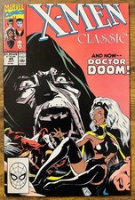 X-MEN CLASSIC 49 DOCTOR DOOM LIGHTLE COVER CLAREMONT STORY MARVEL COMICS 1990 picture