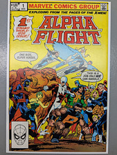 Alpha Flight #1 (1983) John Byrne Signed 9.4-9.6 Original Owner Hi-Res Pics picture