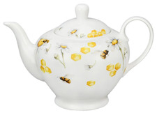 STPGOODS Honey Bee Porcelain Teapot in Gift Box Ceramic Tea Pot 1.3 qt Pot picture