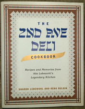 Vtg HC, The 2nd Ave Deli Cookbook by Sharon Lebewohl & Rena Bulkin, 1999 - 1st picture